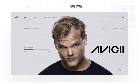 avicii website.